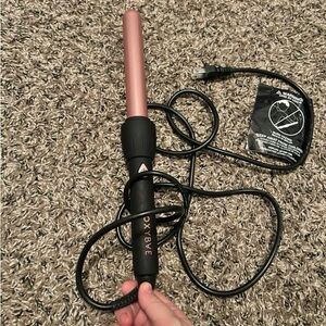 Oxybye Pink Hair Curling Wand